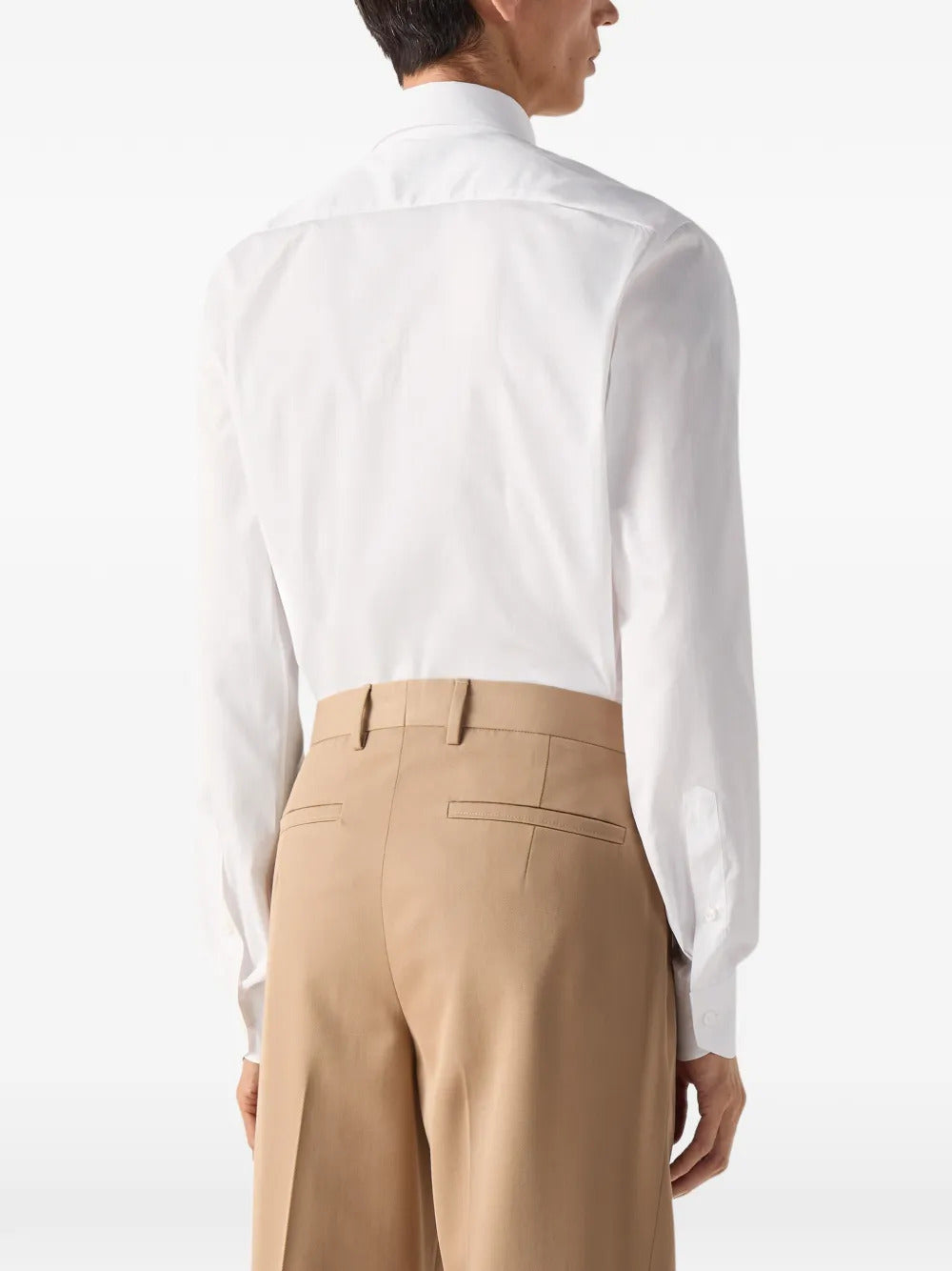 Zegna button-up cotton shirt