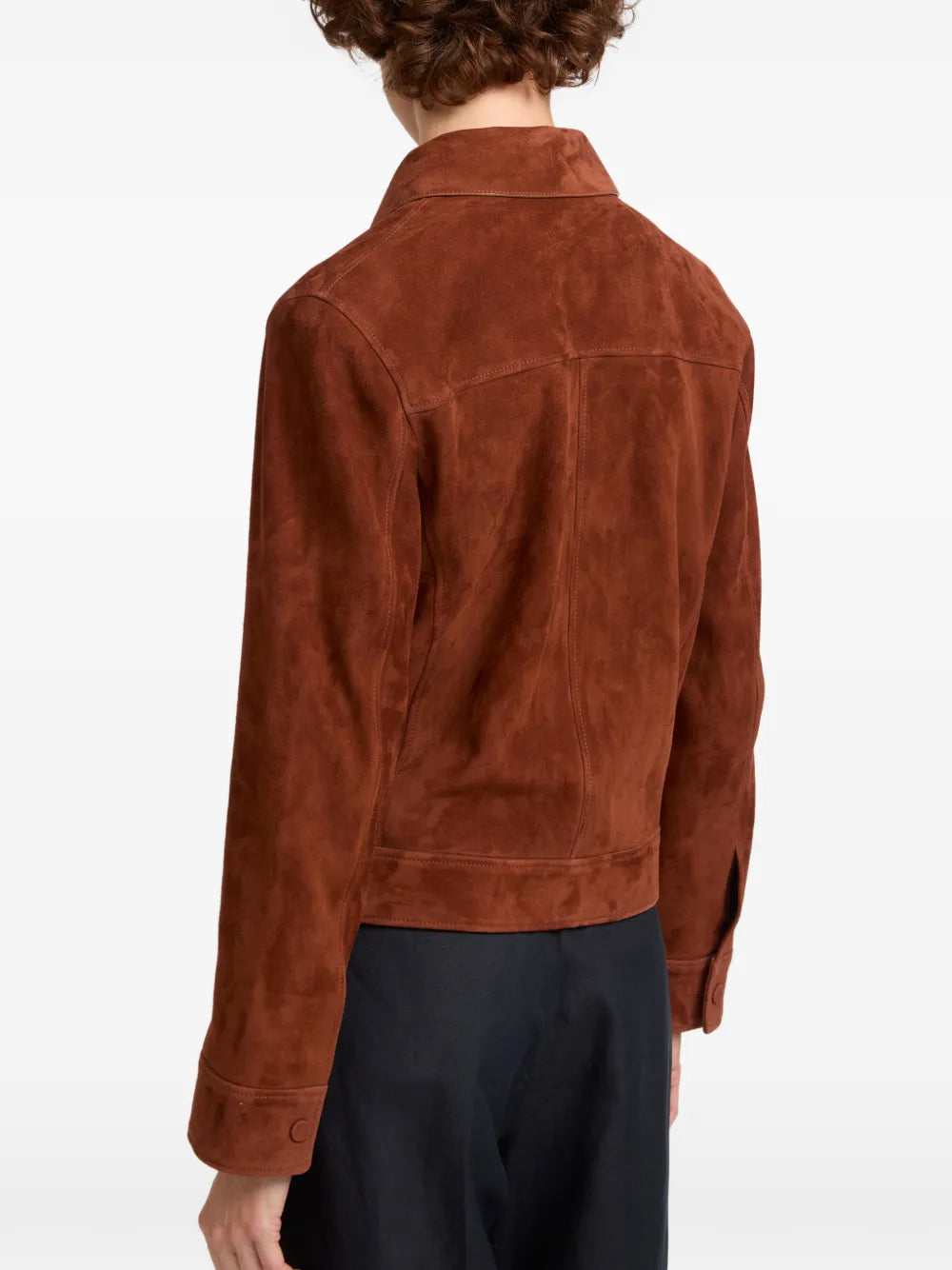 Yves Salomon  lamb suede jacket