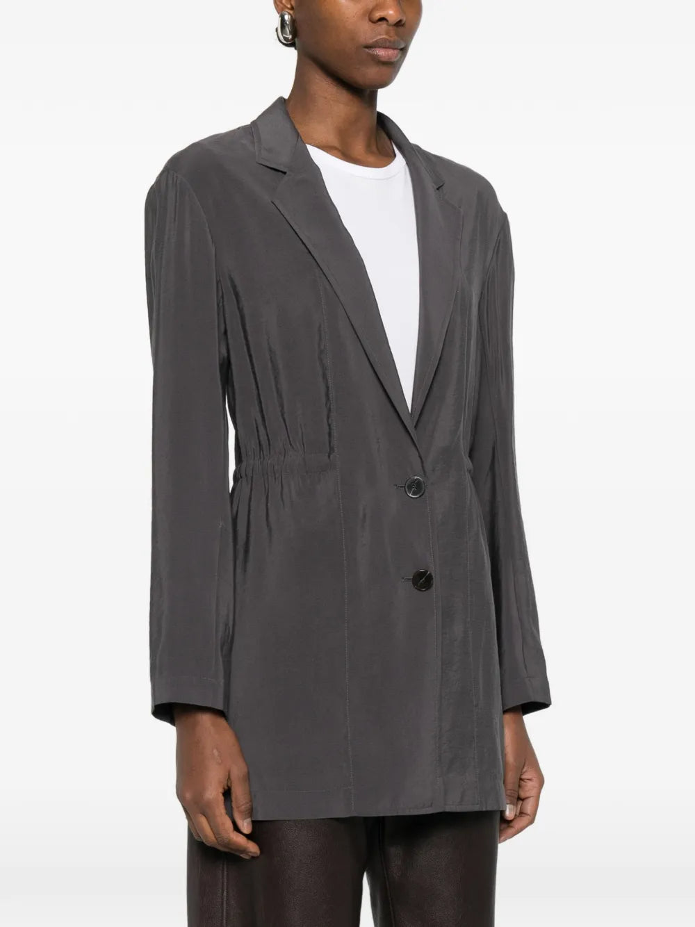 Alysi  Sciolto button cinched jacket