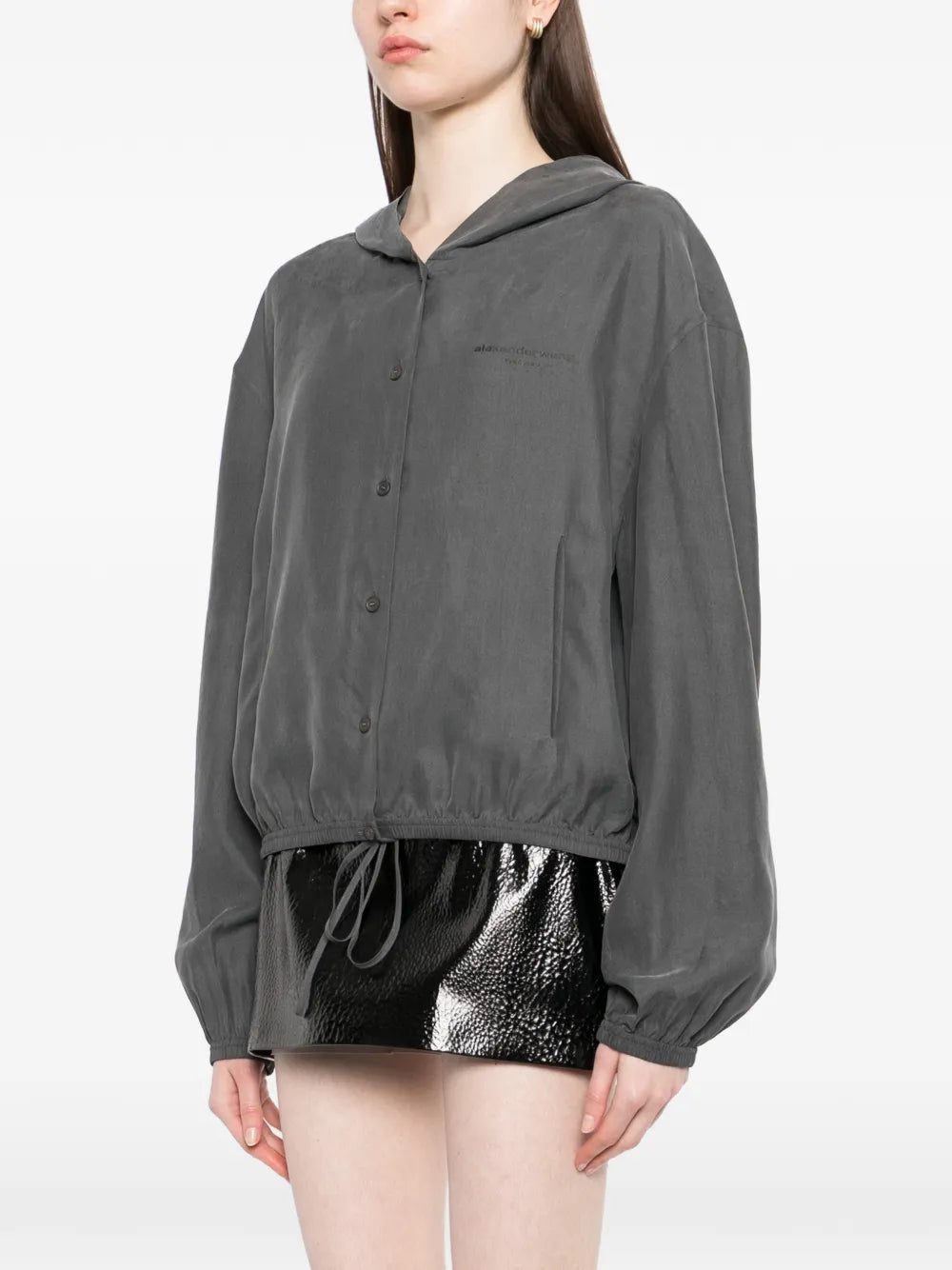 Alexander Wang  buttoned oversized jacket