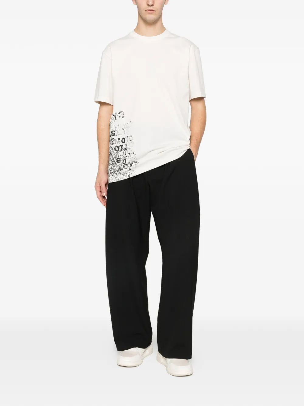 Y-3  print T-shirt