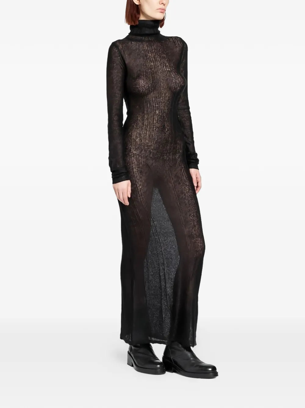 YEHUAFAN  asymmetric sculptural jacket