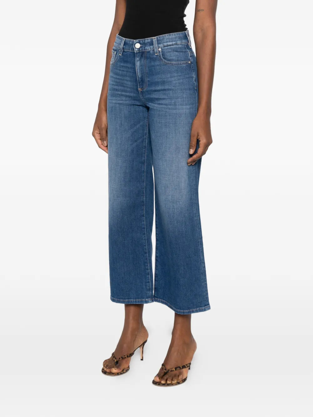AG Jeans Saige wide leg crop jeans