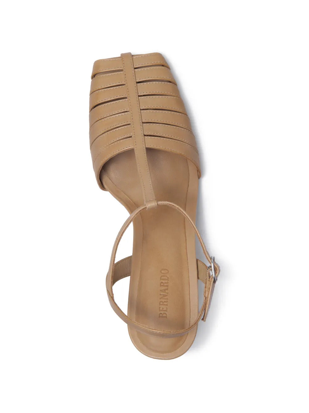 Bernardo  Peoria T-strap square-toe pumps