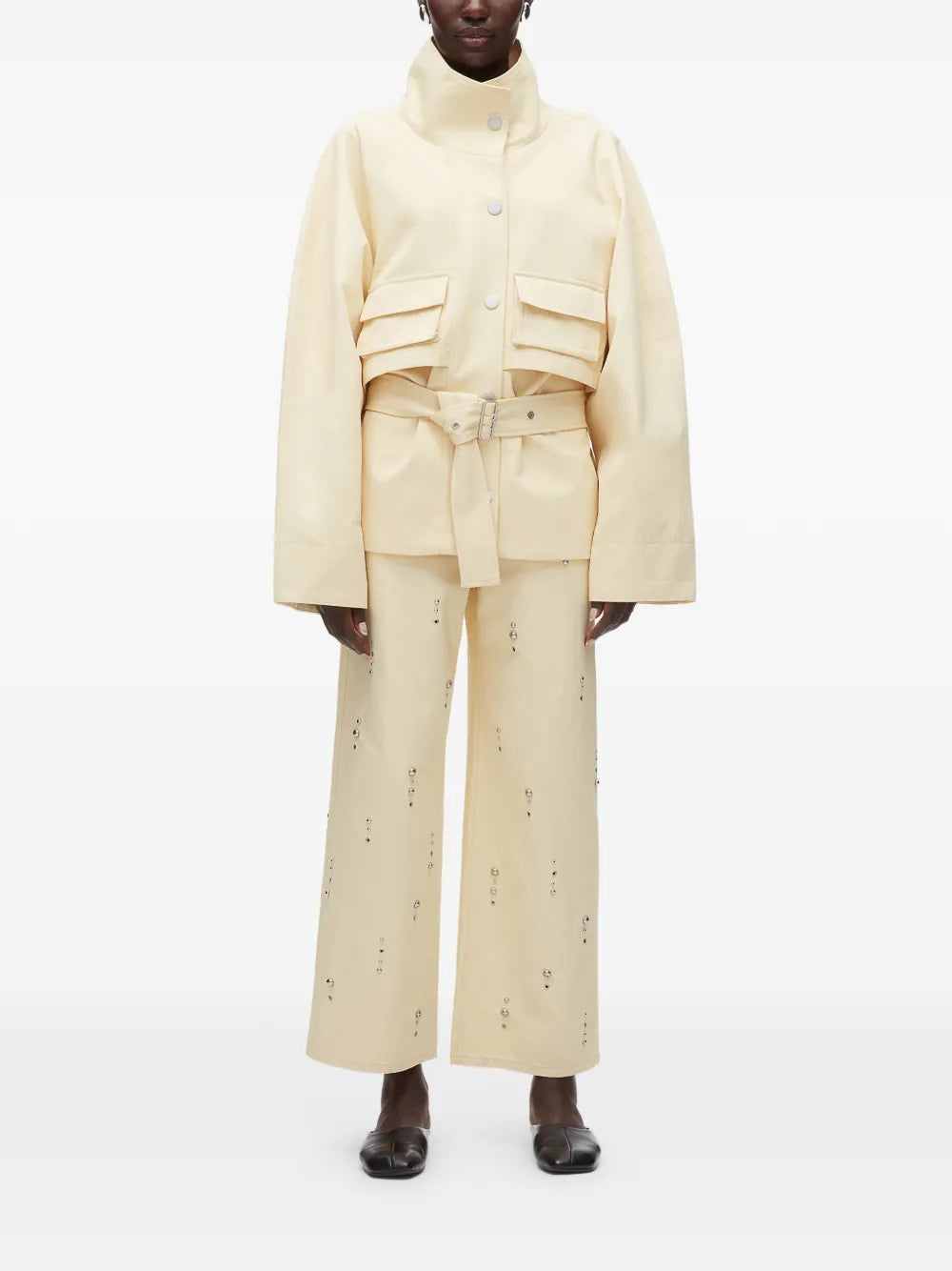 3.1 Phillip Lim  belted front-pockets jacket