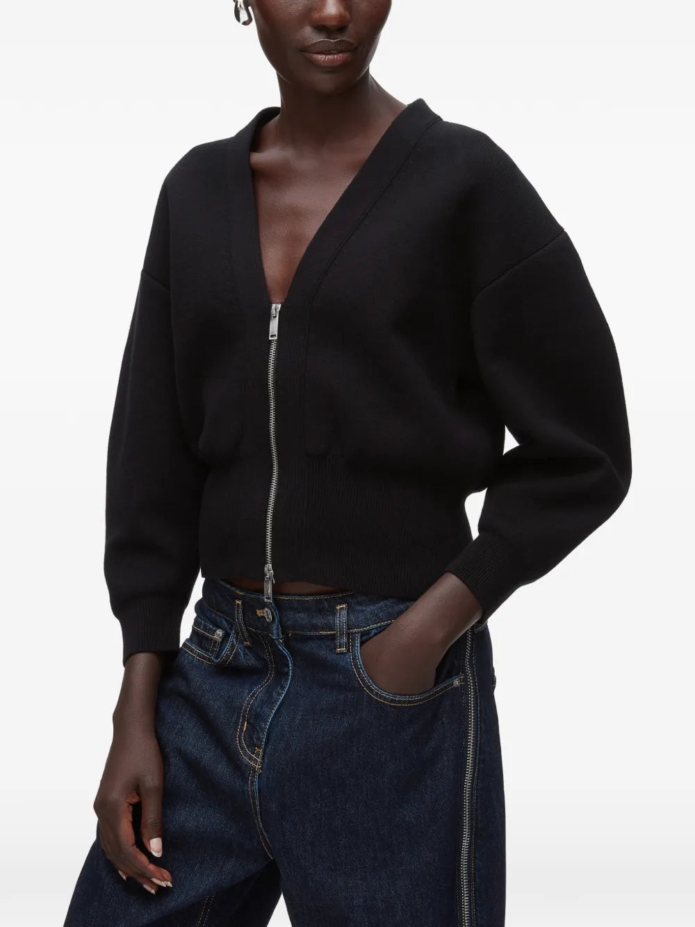 3.1 Phillip Lim  V-neck zip-up cardigan