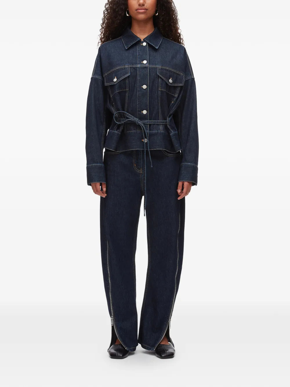 3.1 Phillip Lim  tie-waist cotton jacket