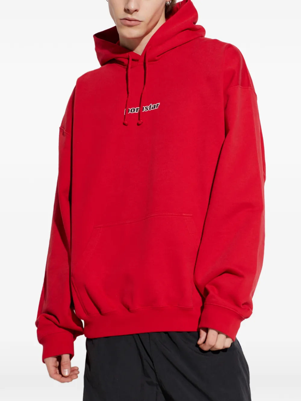 VETEMENTS long-sleeve drawstrings hoodie