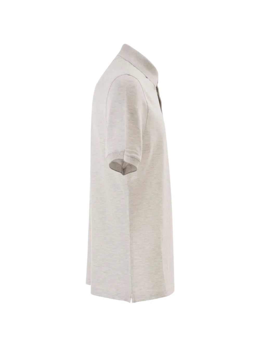 Brunello Cucinelli printed-logo polo shirt