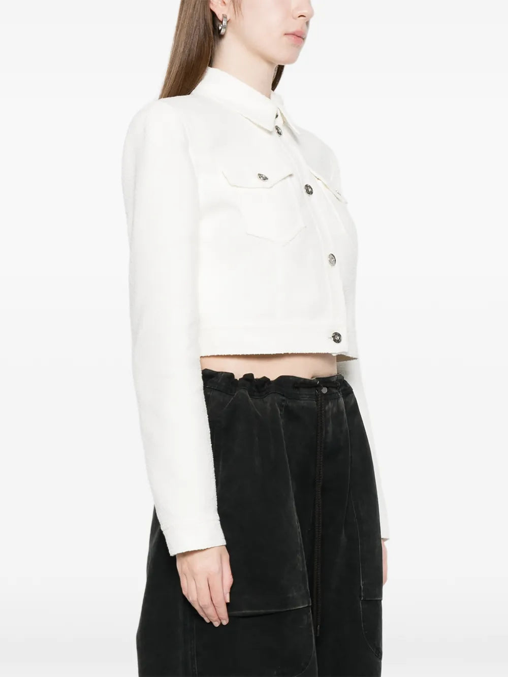 Blumarine  button bouclé jacket