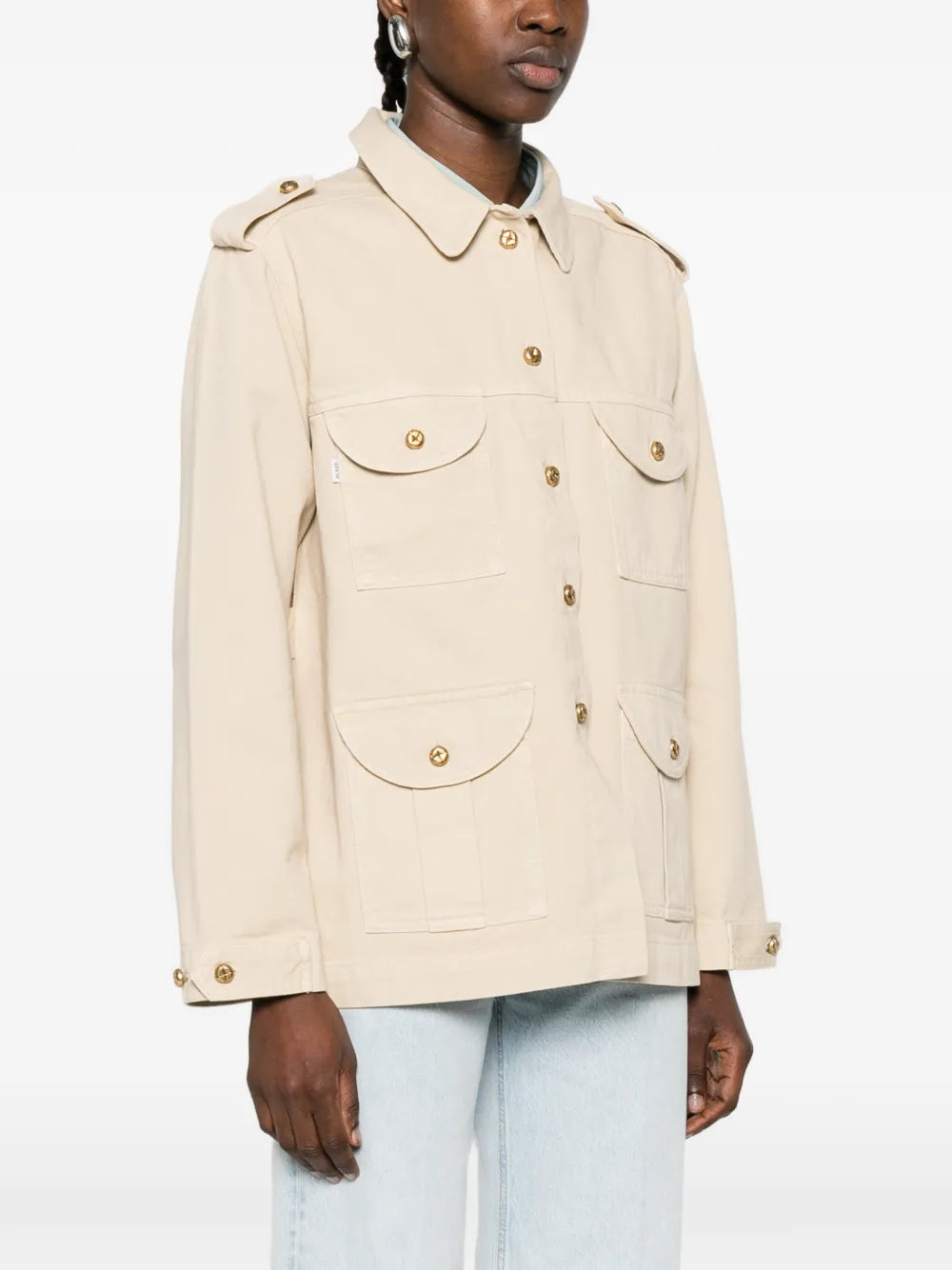 Blazé Milano  Nariida flap-pocket jacket