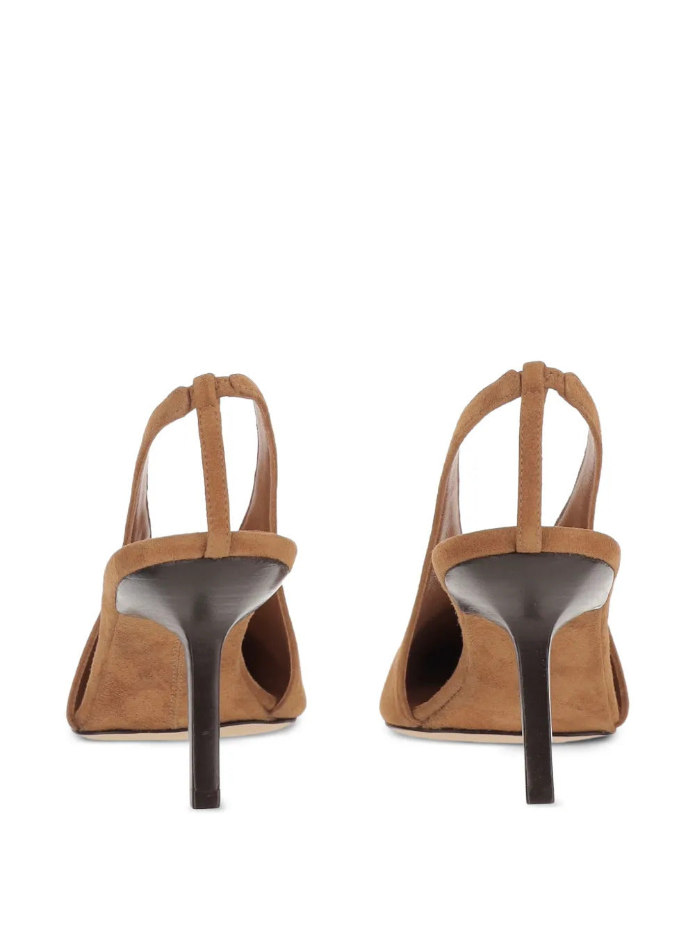 ARMARIUM Evelina square-toe suede pumps