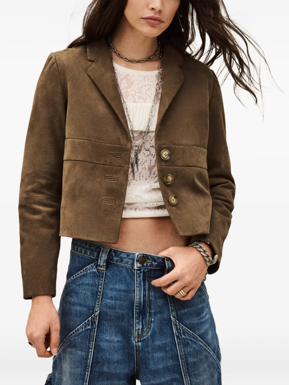 Ba&Sh  Morfeo buttoned jacket