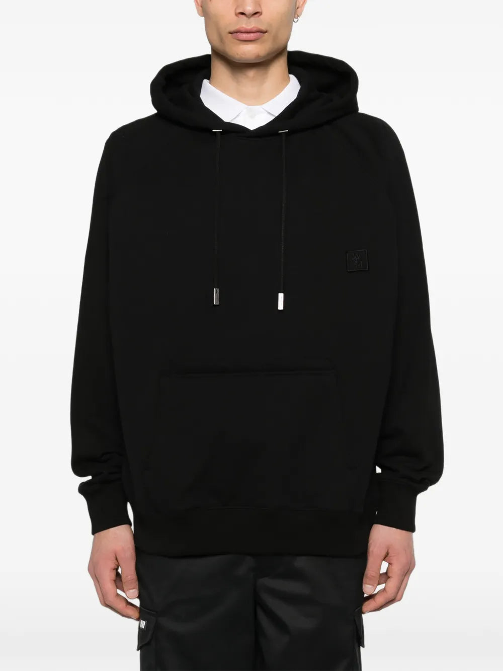 Wooyoungmi logo patch hoodie - Image 3