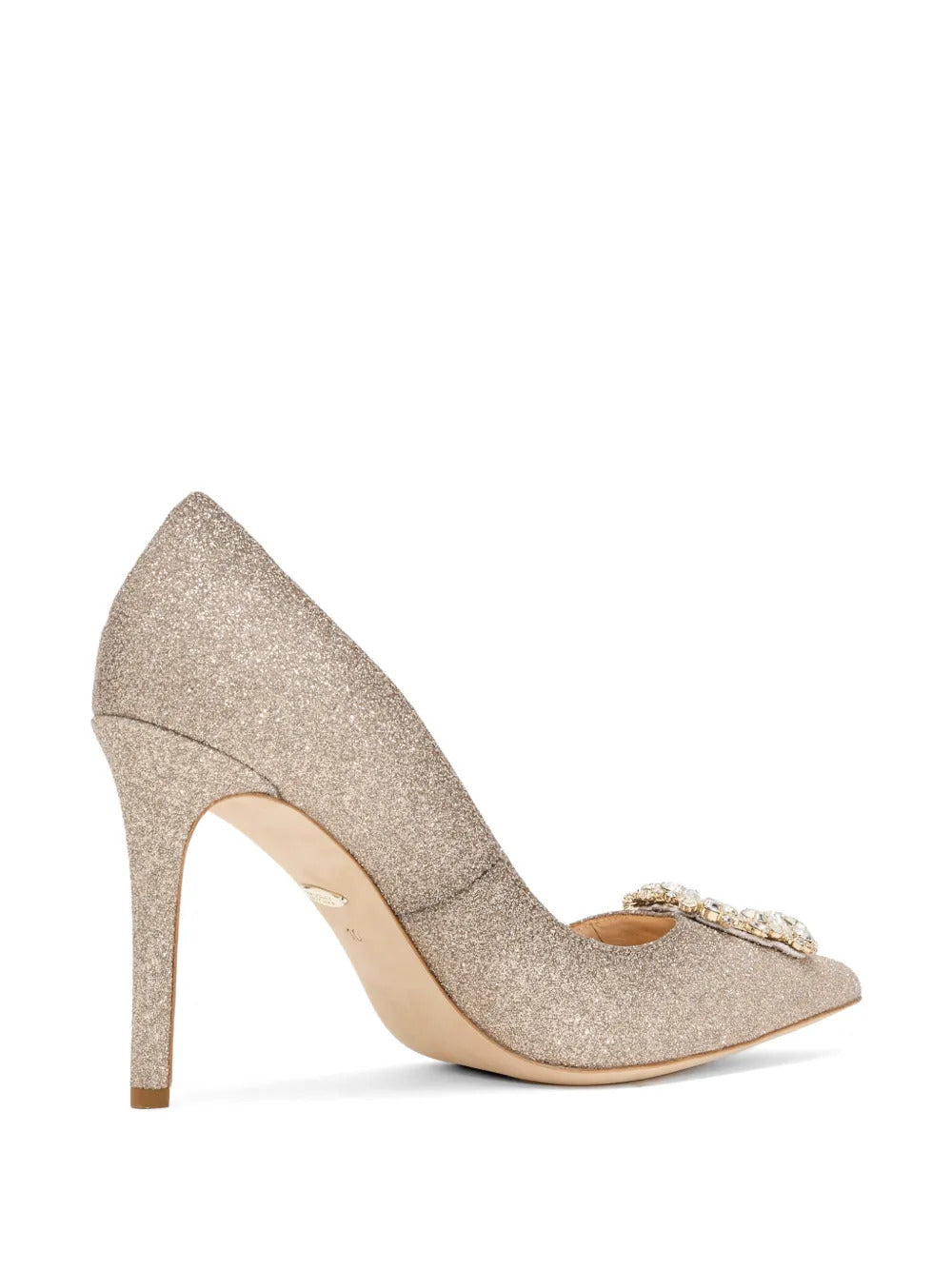Badgley Mischka  Cher crystal-embellished pumps