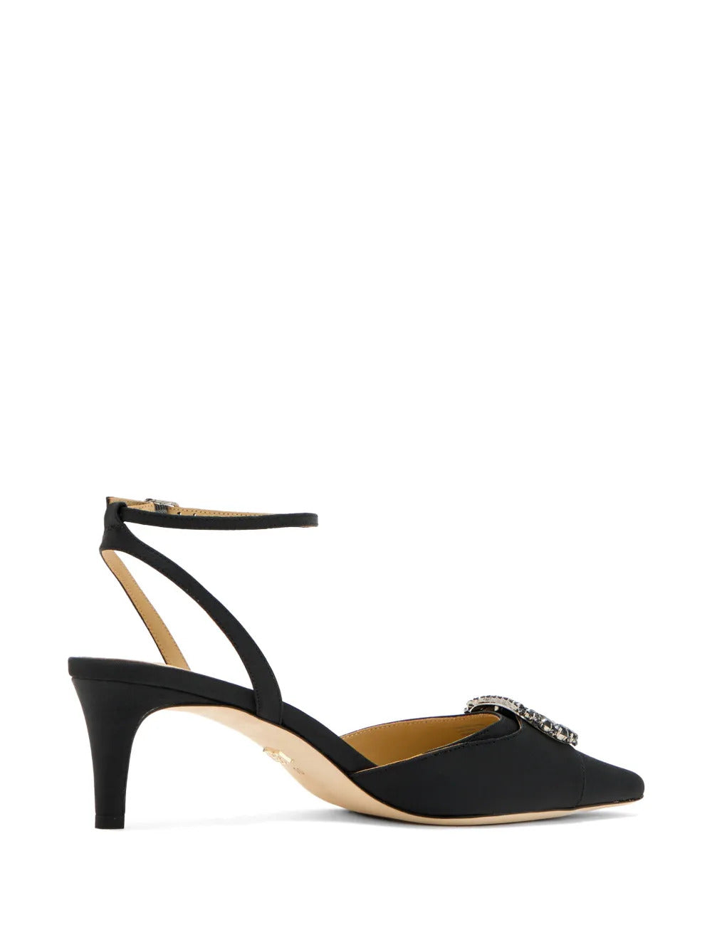 Badgley Mischka  Odesza jewelled-embellishment ankle-strap pumps