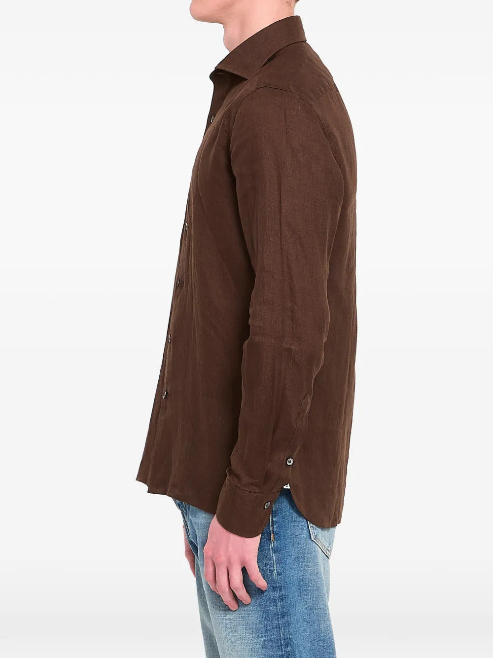 BORRIELLO NAPOLI  button long-sleeve shirt
