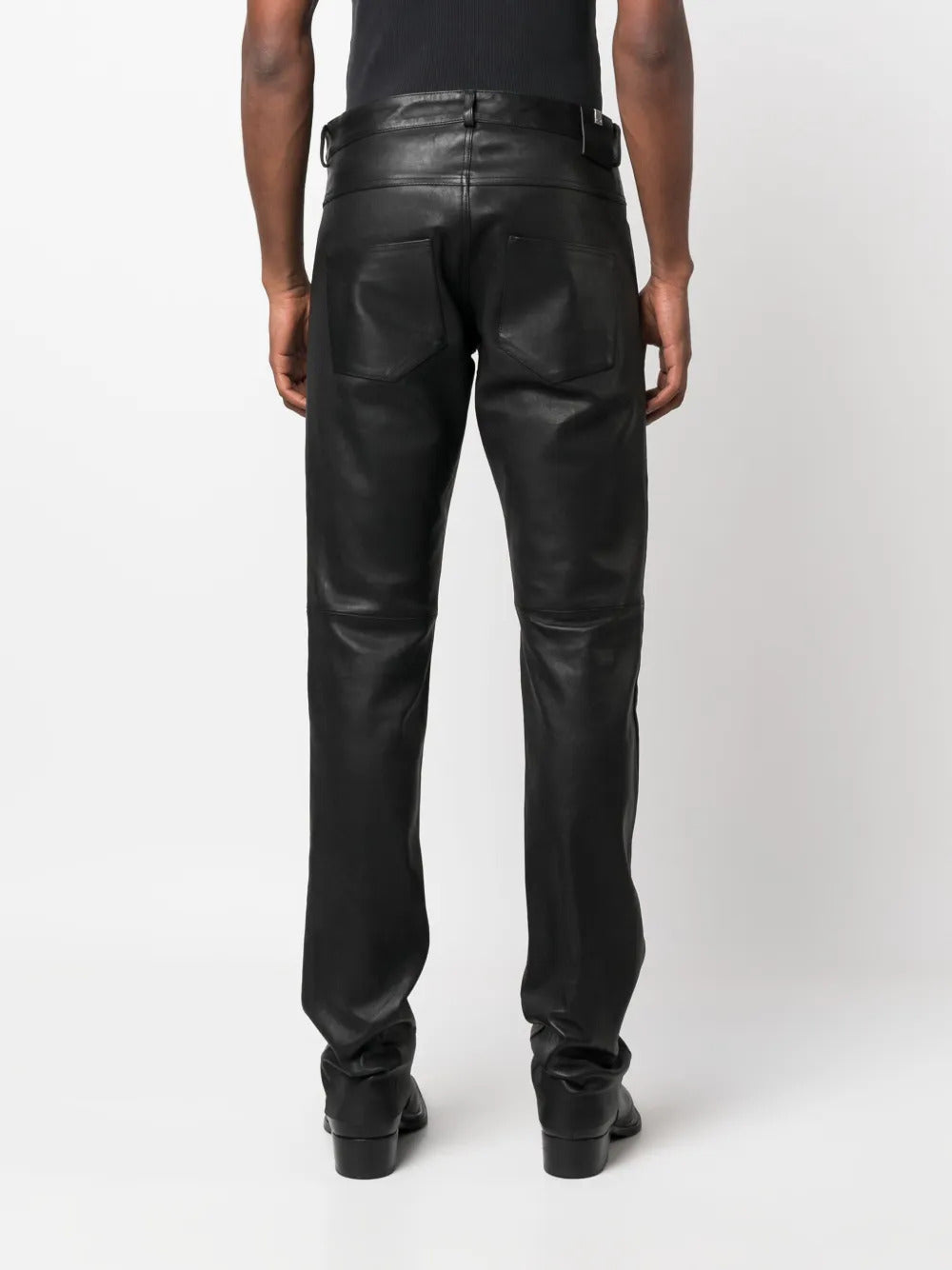 1017 ALYX 9SM  straight-leg leather trousers