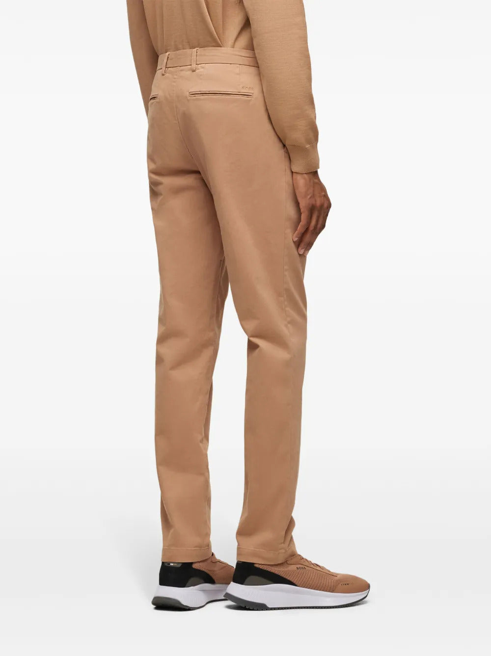 BOSS  mid-rise slim-fit jeans