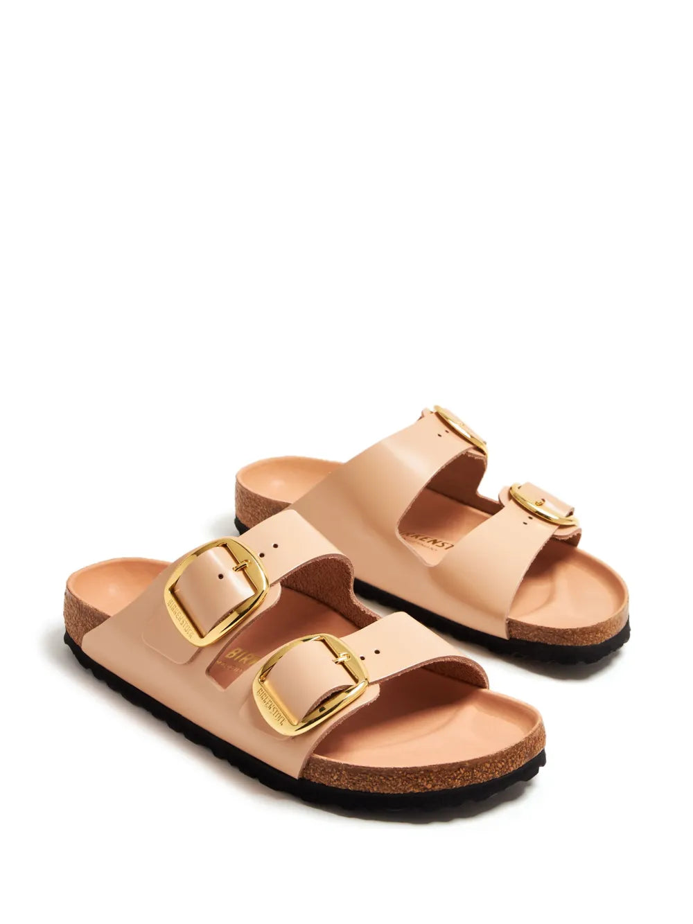 Birkenstock  open-toe slip-on buckled leather sandals