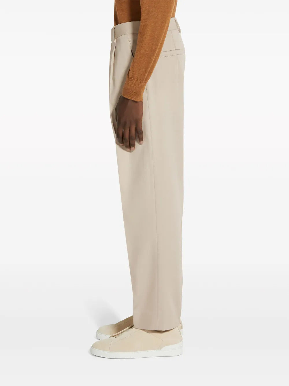 Zegna  tapered tailored trousers