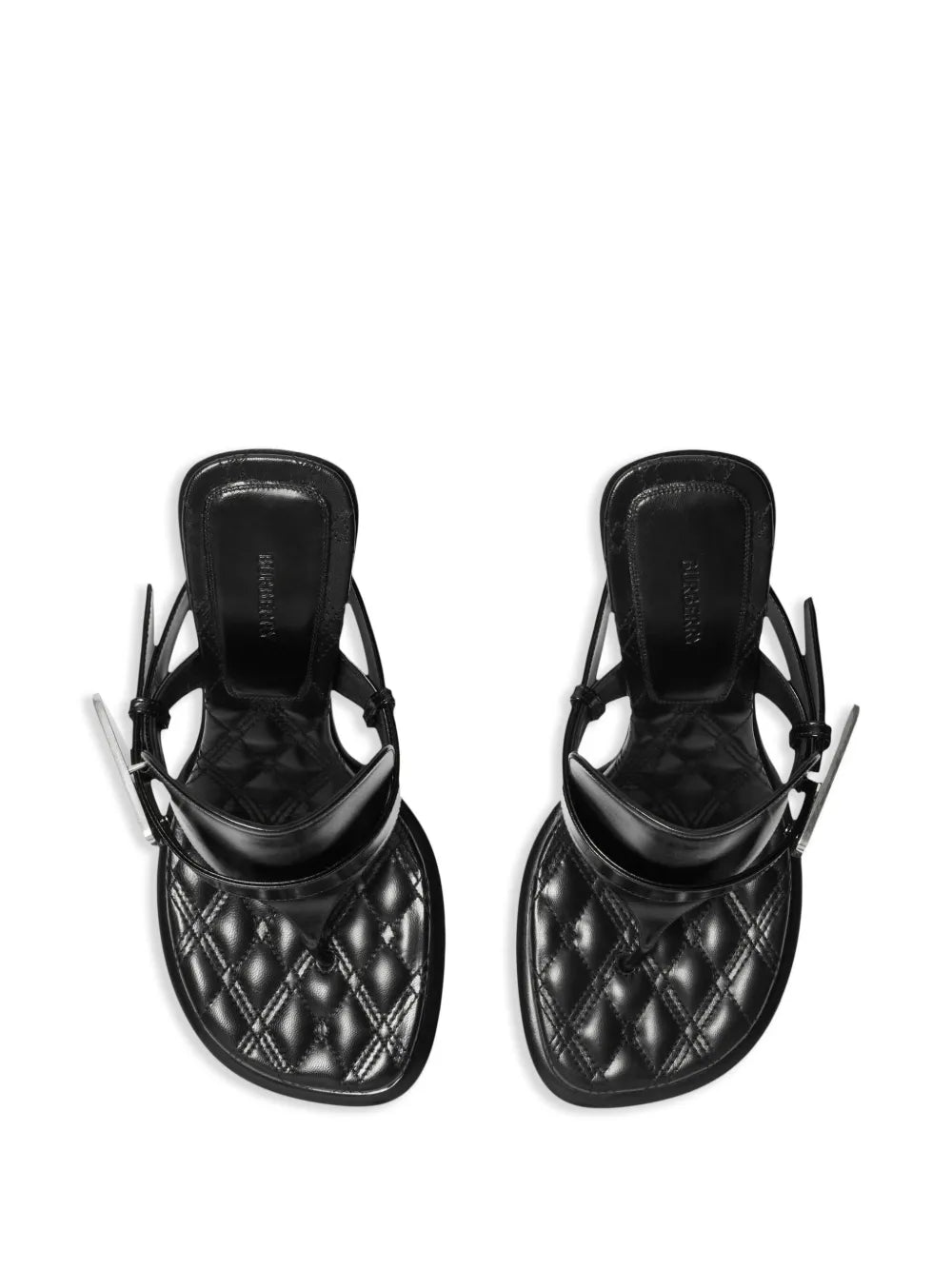 Burberry 105mm Bay leather sandals