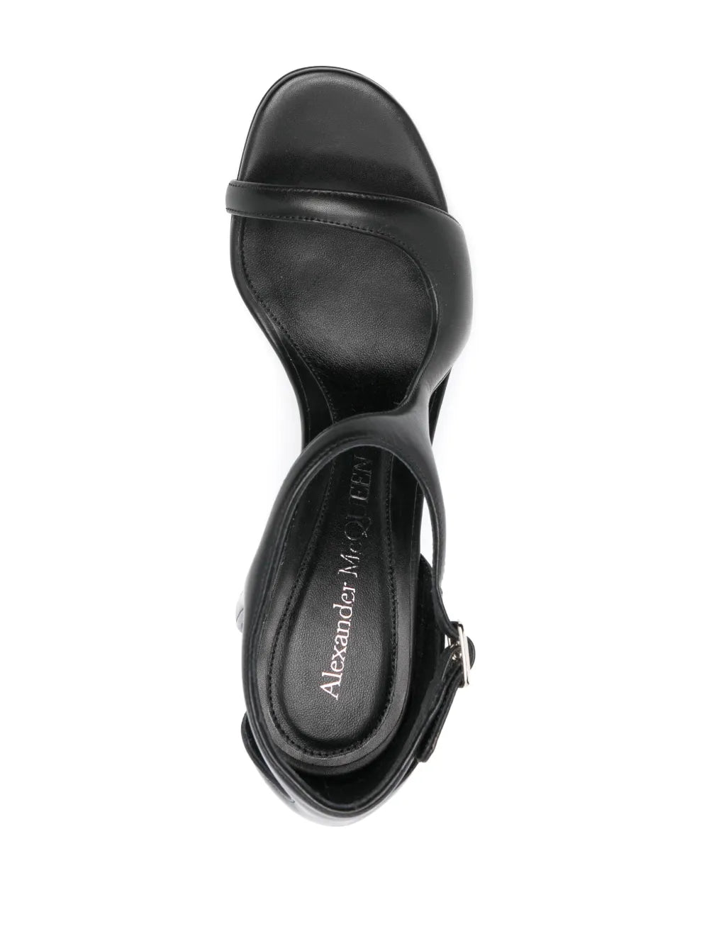 Alexander McQueen  Harness 90mm leather sandals