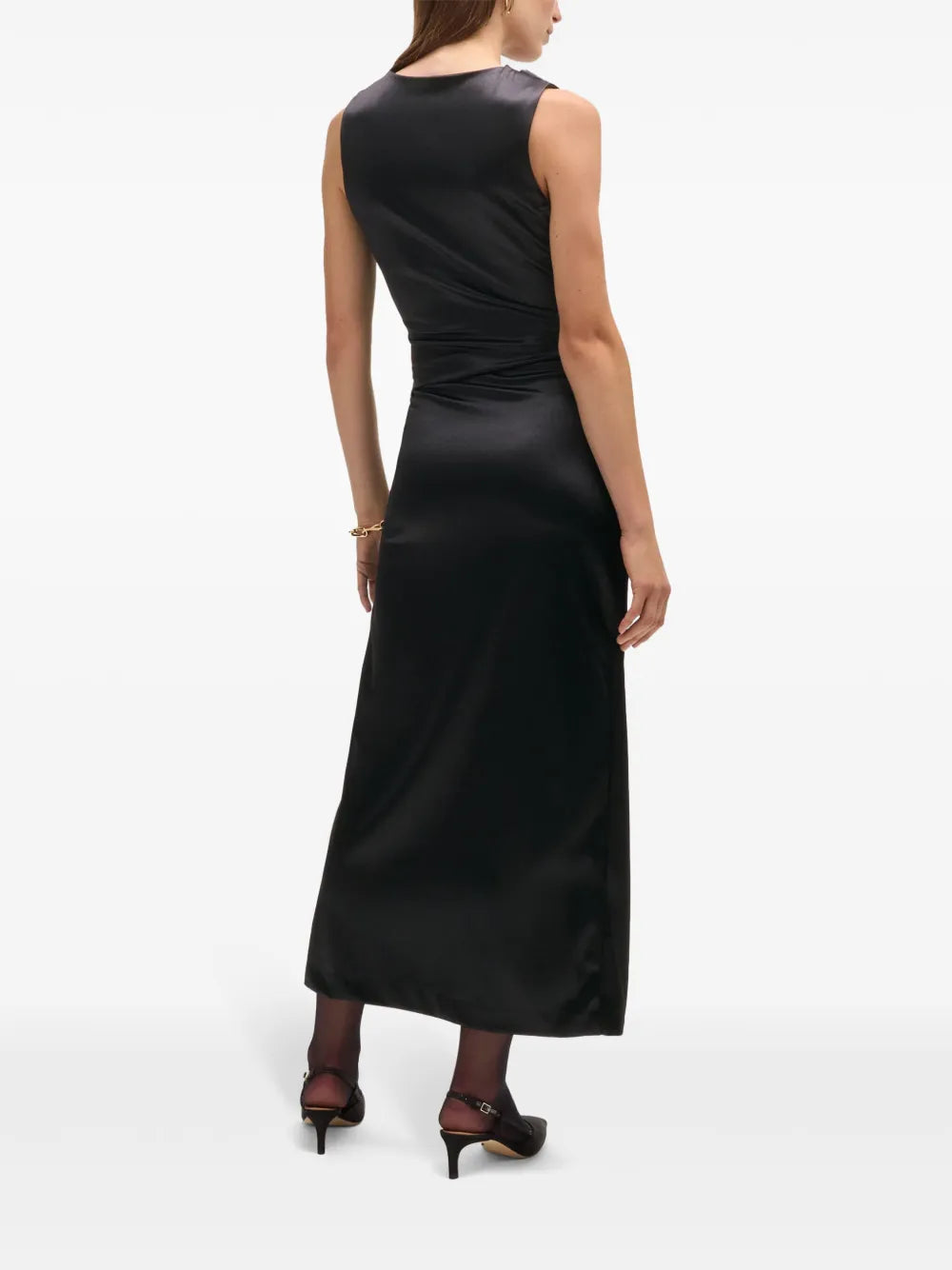 BOSS draped maxi dress
