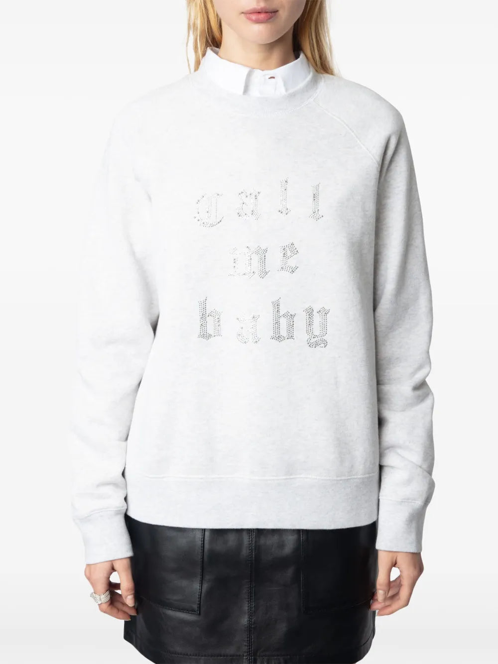 Zadig&Voltaire rhinestone-embellished sweatshirt