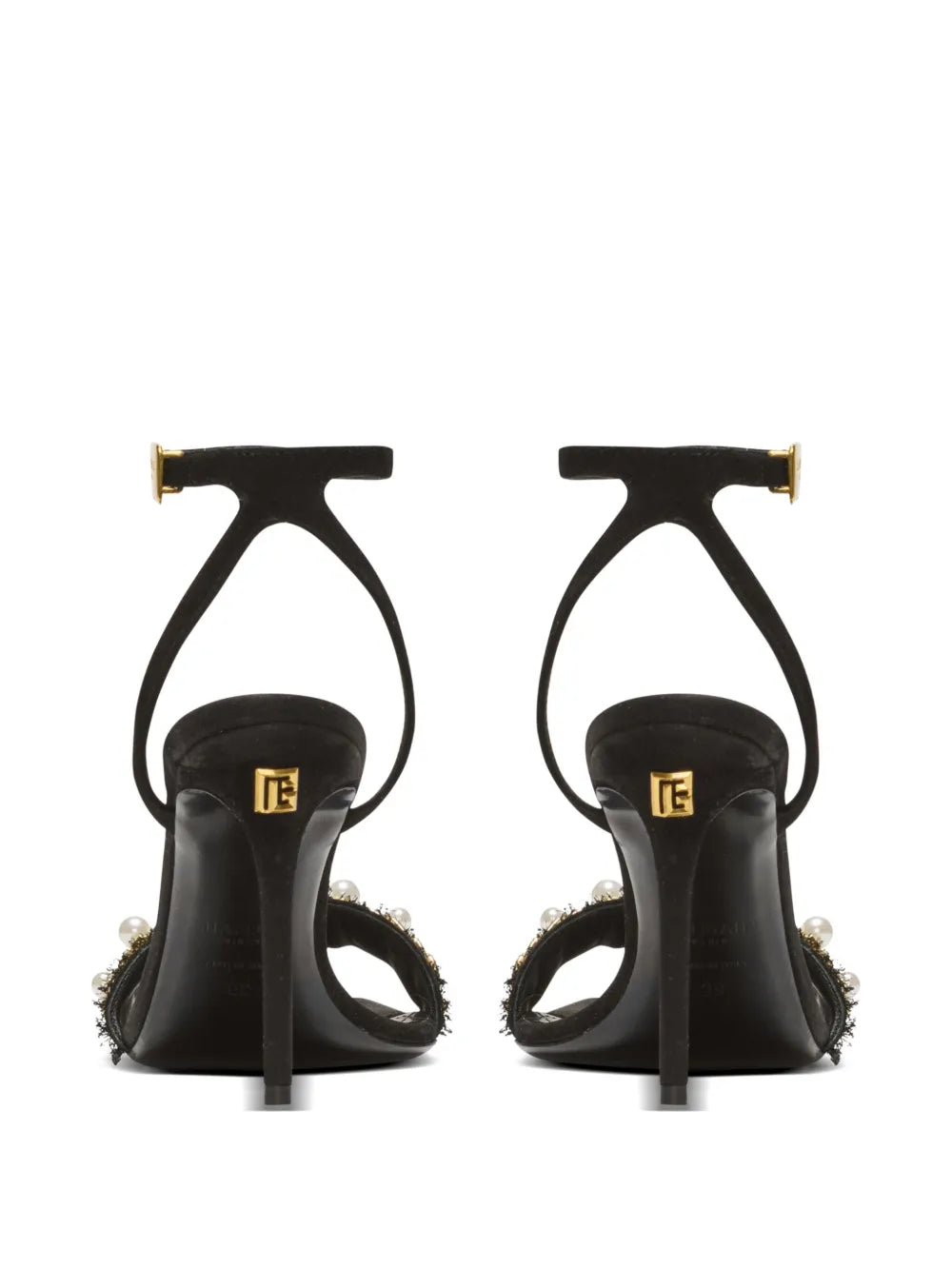 Balmain 110mm suede sandals - Image 2