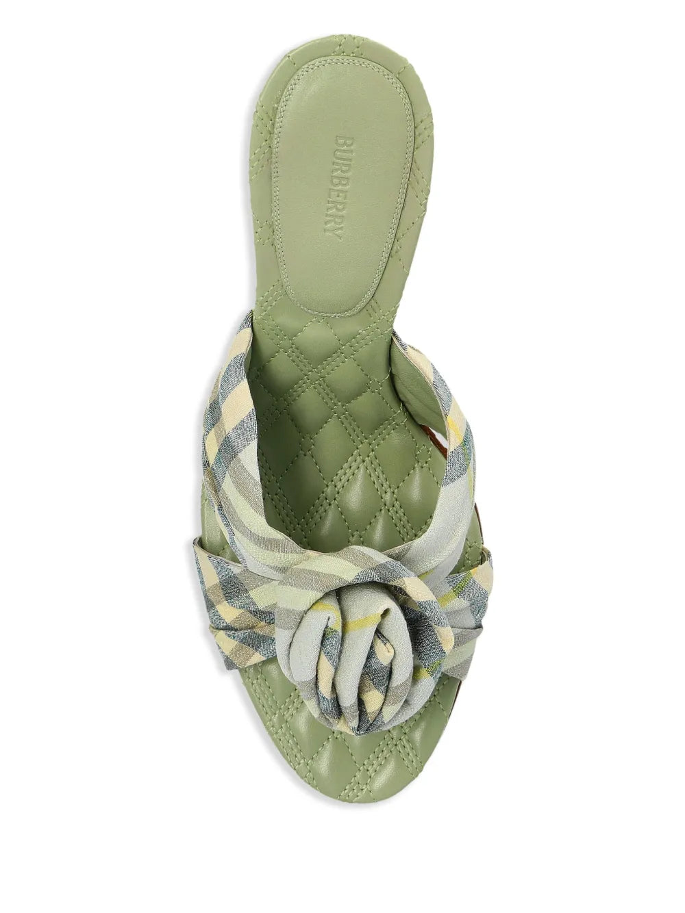 Burberry  90mm Mews Rose mules