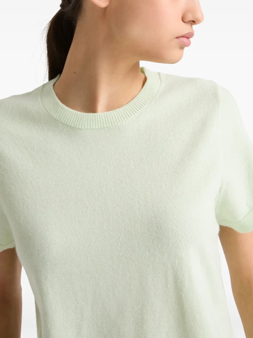Yves Salomon  fine-knit T-shirt