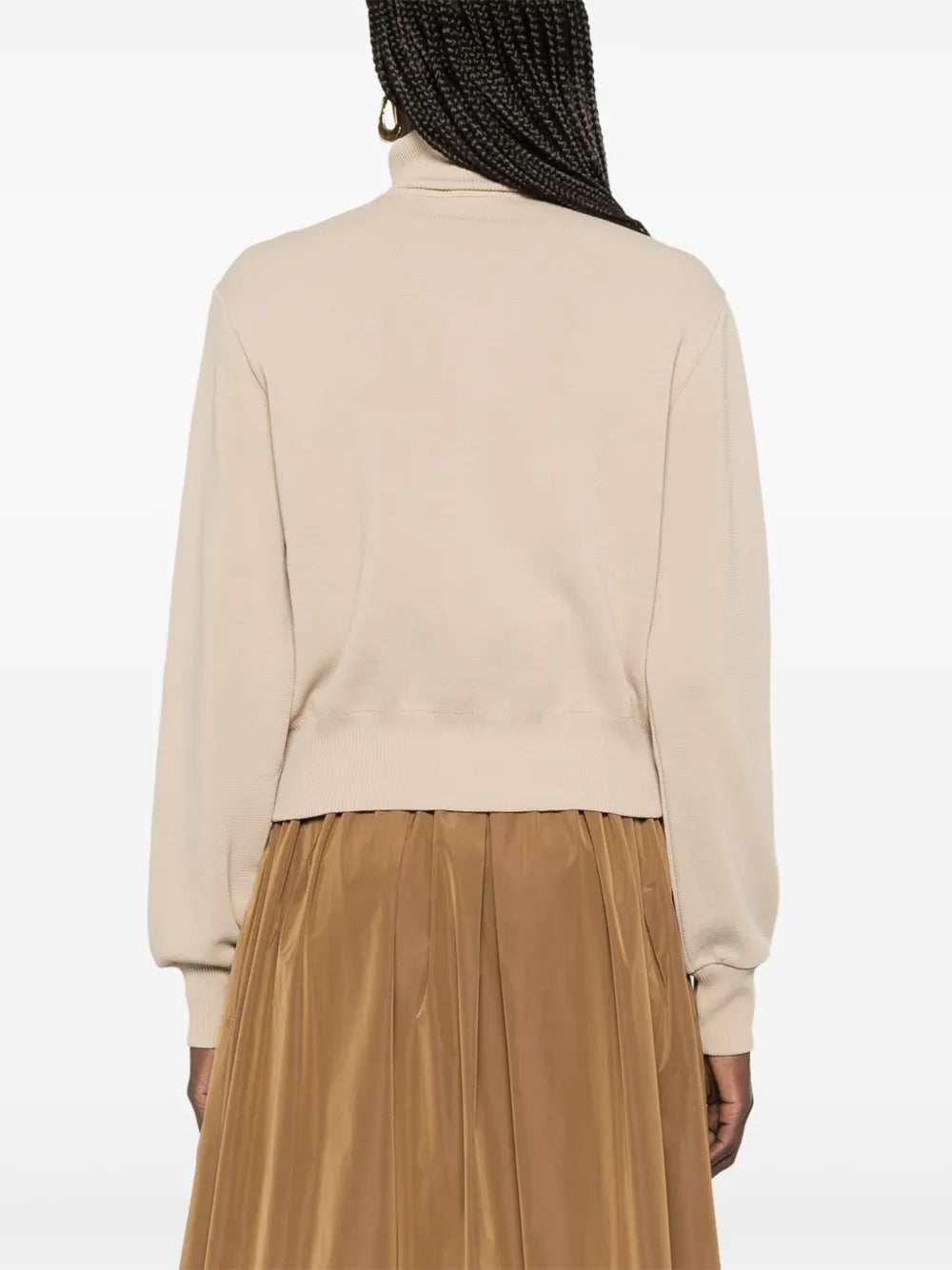 Autry  knitted zip-up sweatshirt