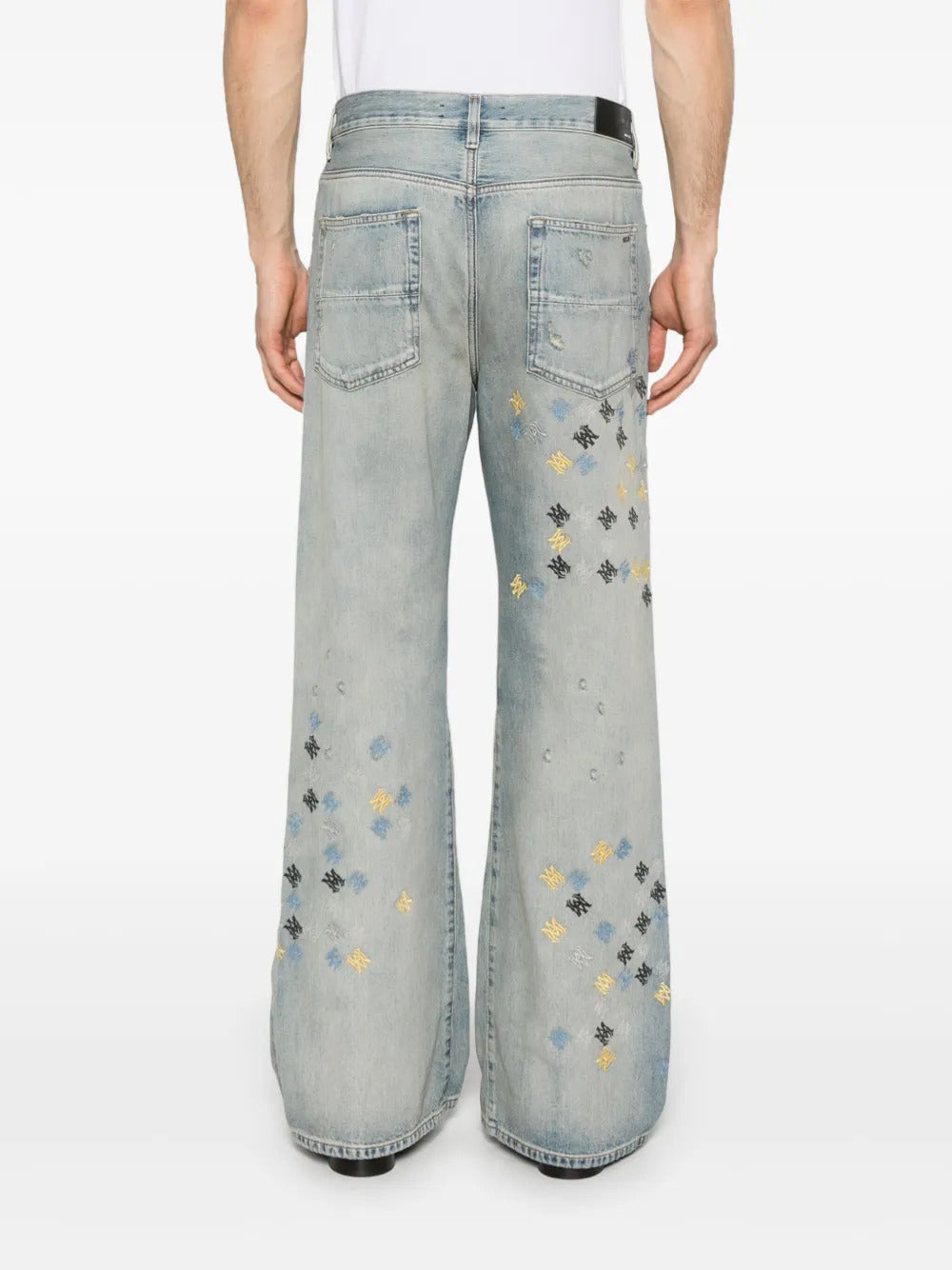 AMIRI MA Quad embroidered jeans
