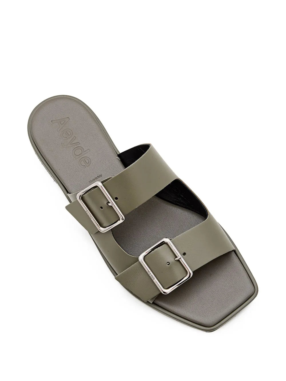 Aeyde leather slides