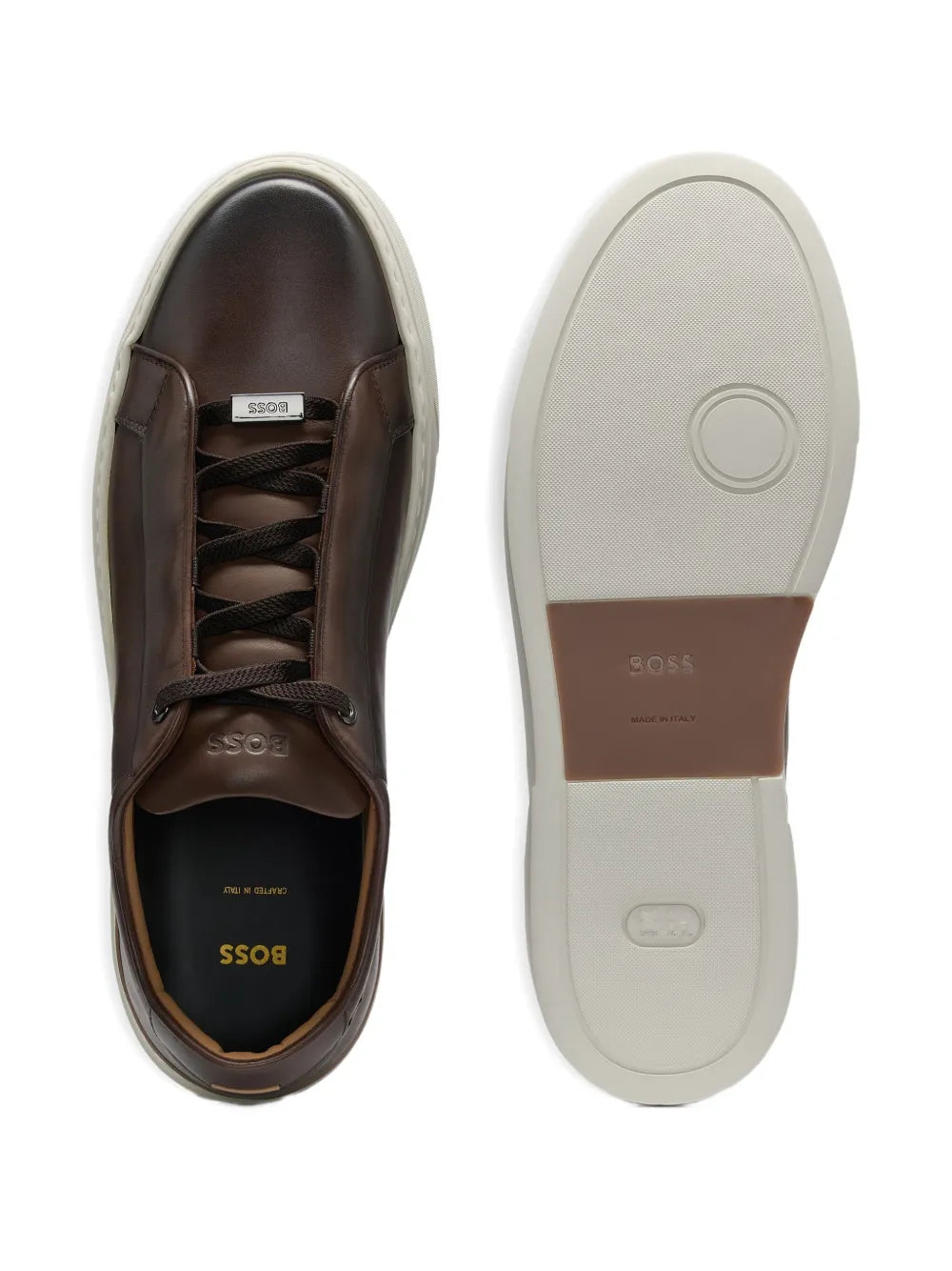 BOSS  logo-plaque sneakers