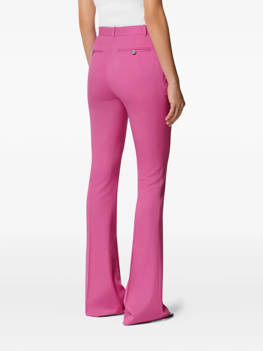 Versace  flared tailored trousers