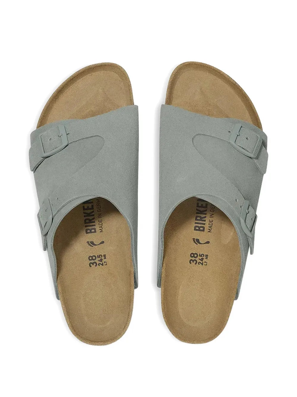 Birkenstock  Zürich double-buckle slide sandals