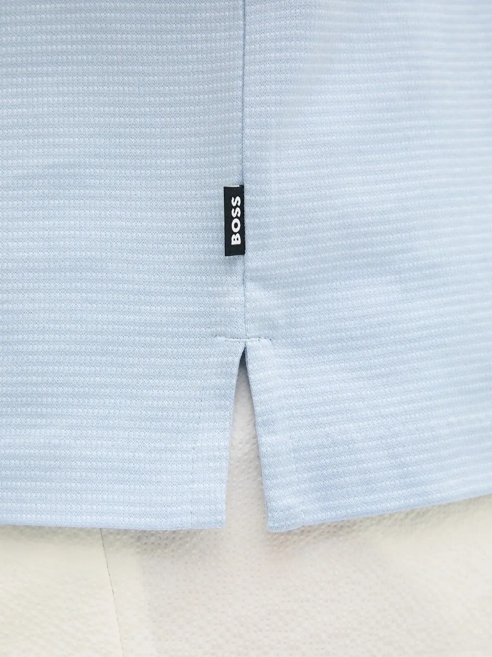 BOSS  textured crew-neck t-shirt
