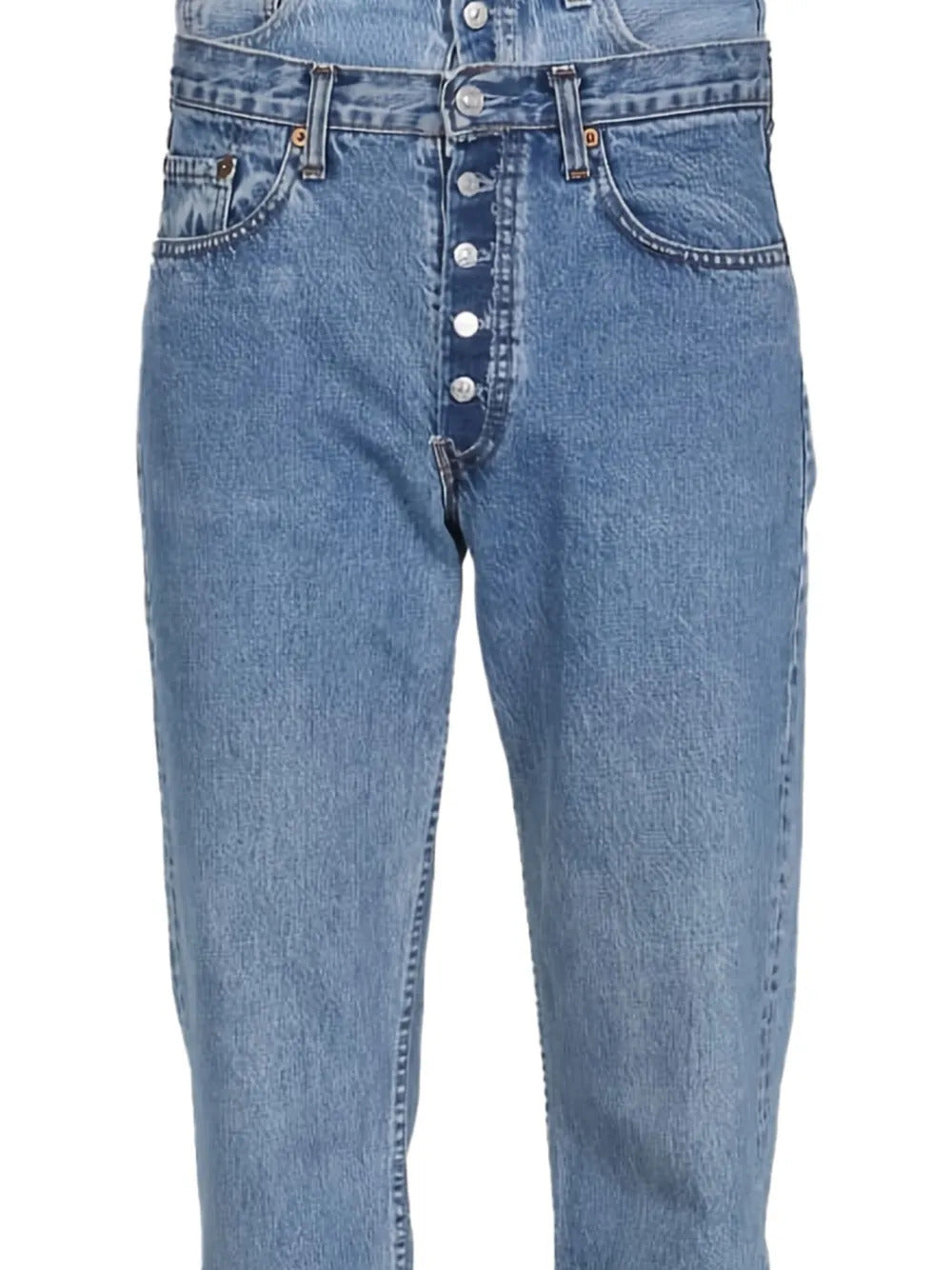 1/OFF  buttoned denim jeans