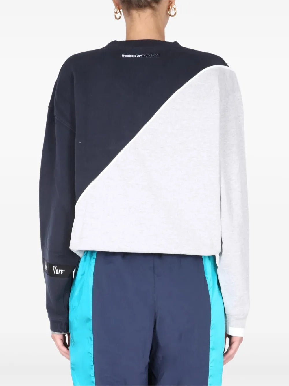 1/OFF  colourblock sweatshirt