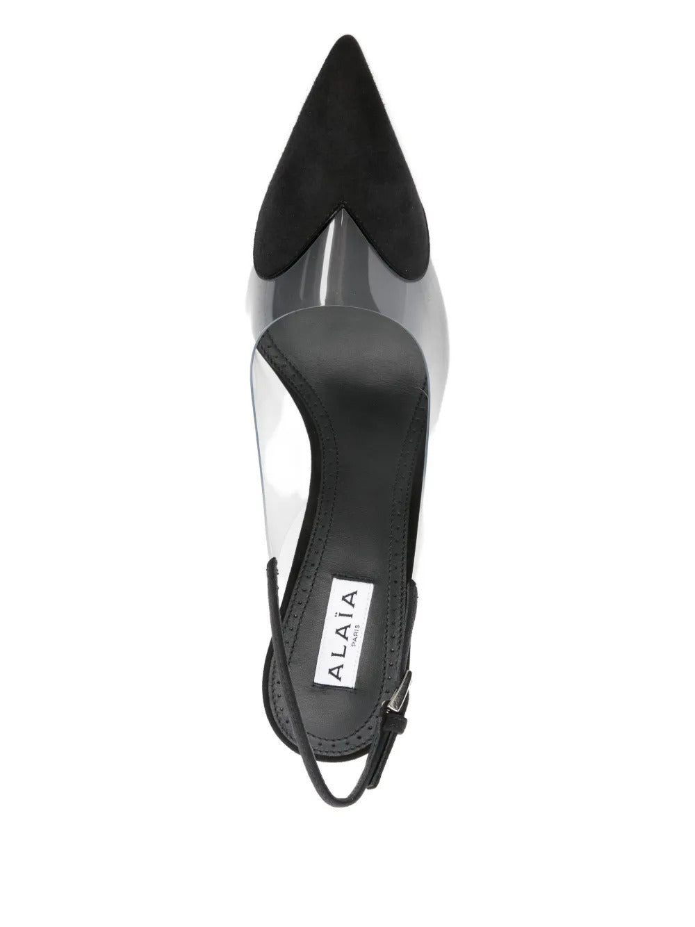 Alaïa  100mm Le Cœur heart-shaped slingback pumps