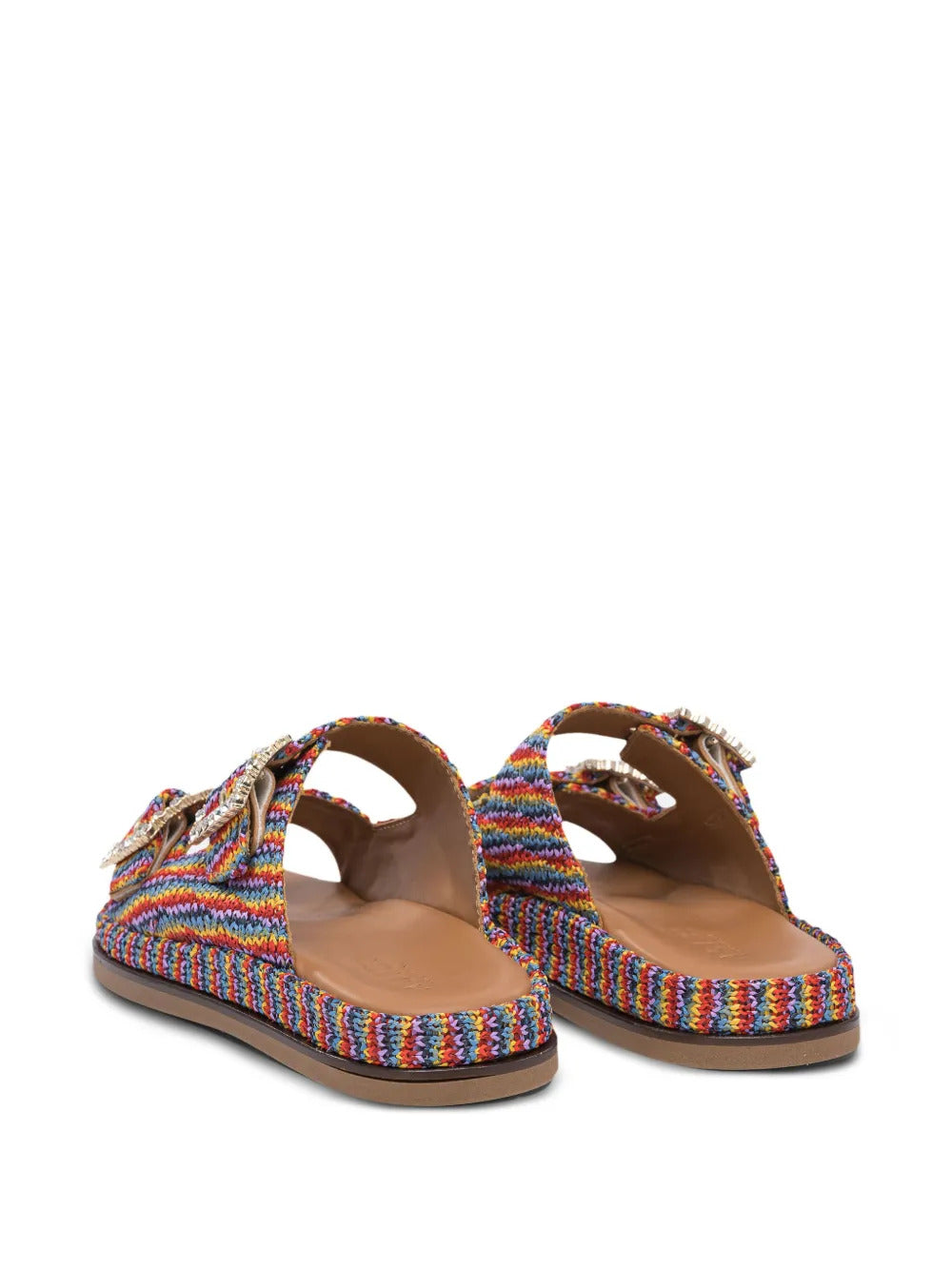 ALIBI  embellished double-buckle sandals