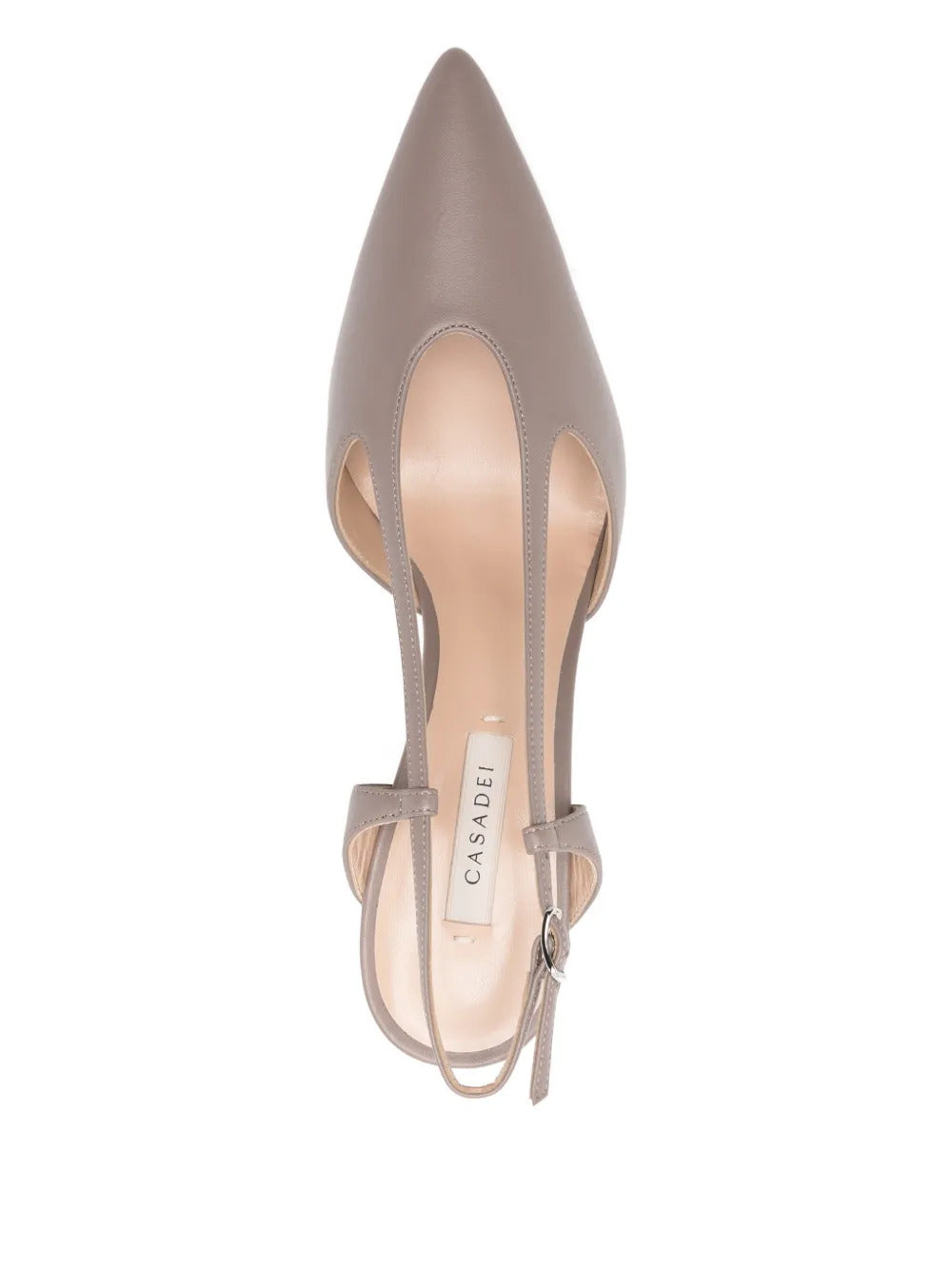 Casadei  80mm pointed slingback pumps