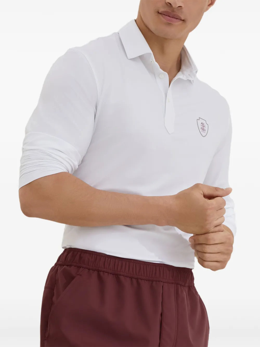 Brunello Cucinelli  long-sleeve polo shirt