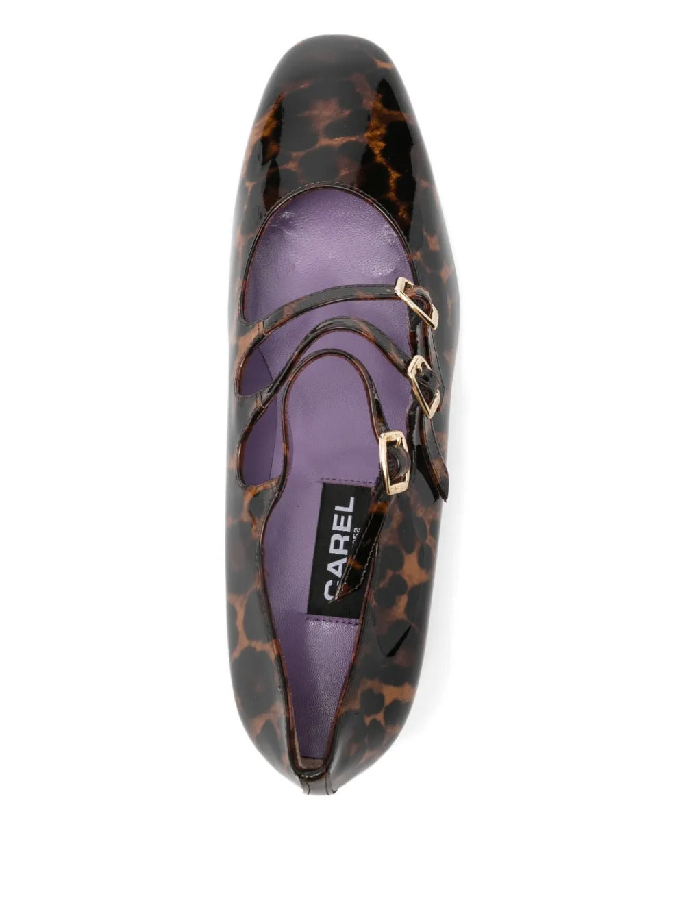 Carel Paris 40mm Kina leopard-print buckled pumps