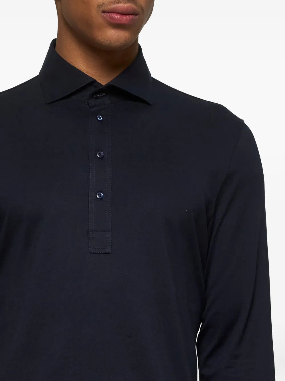 Brunello Cucinelli  long-sleeve polo shirt