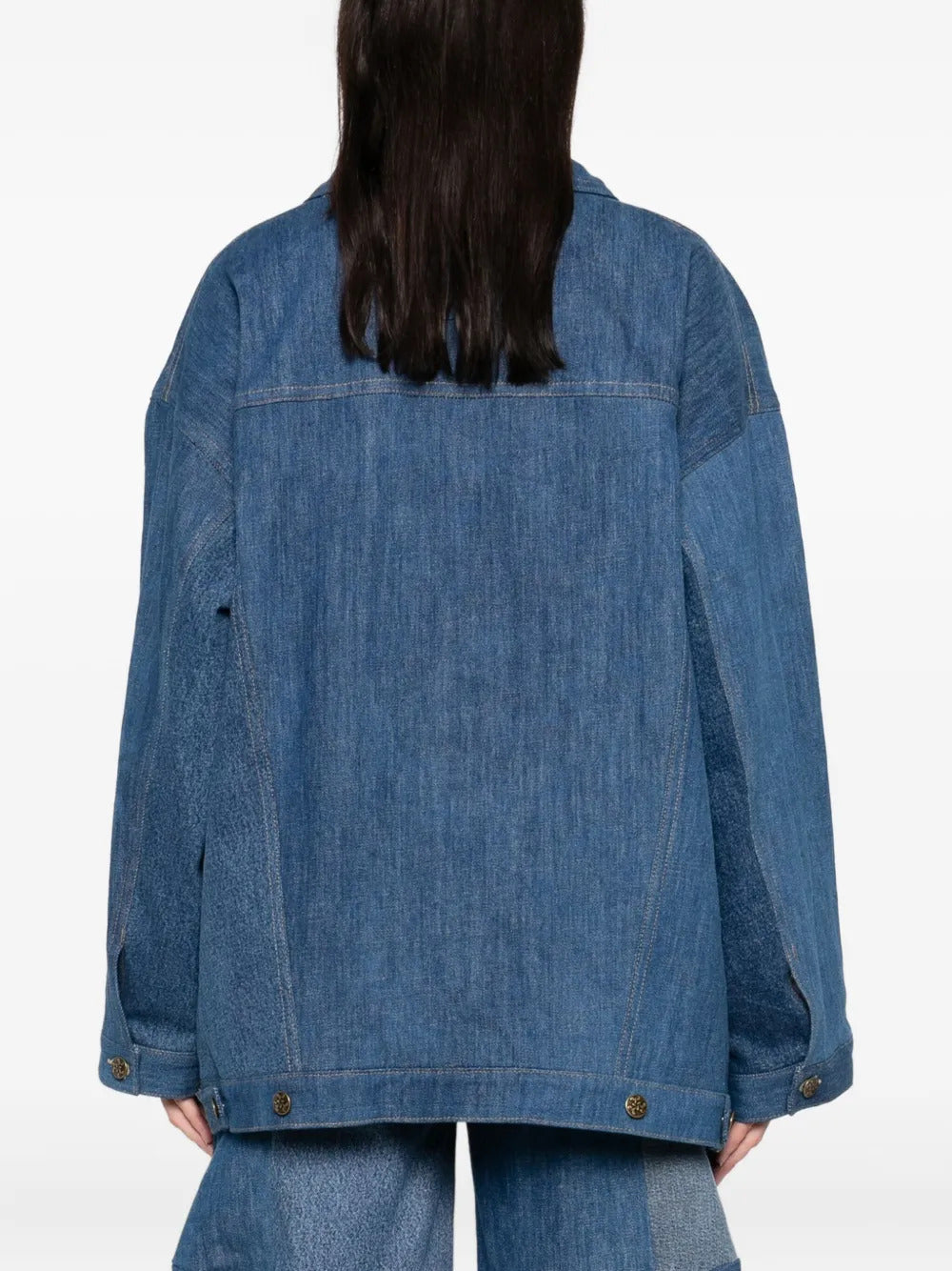 Anni Salonen  rose-detail button-fastening jacket