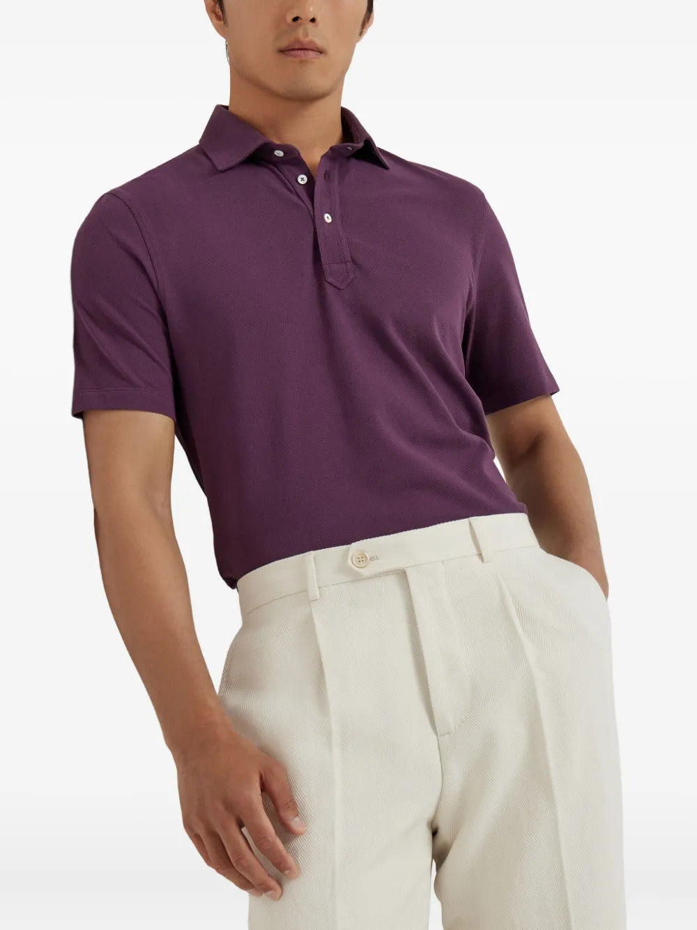 Brunello Cucinelli cotton polo shirt
