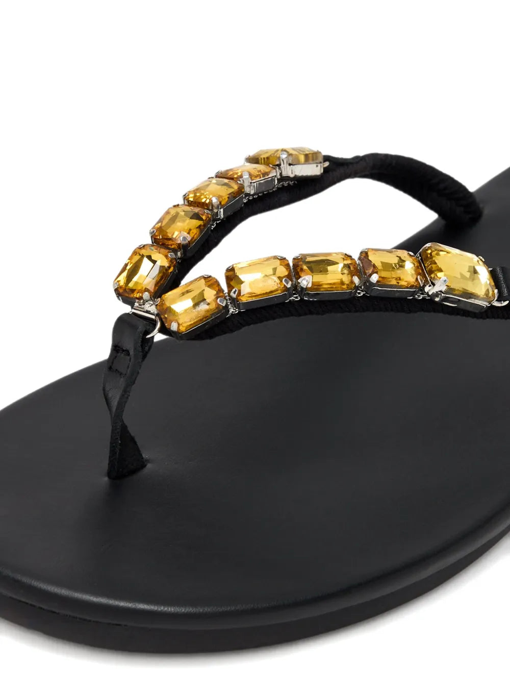 Ancient Greek Sandals  crystal-embellished T-strap slides